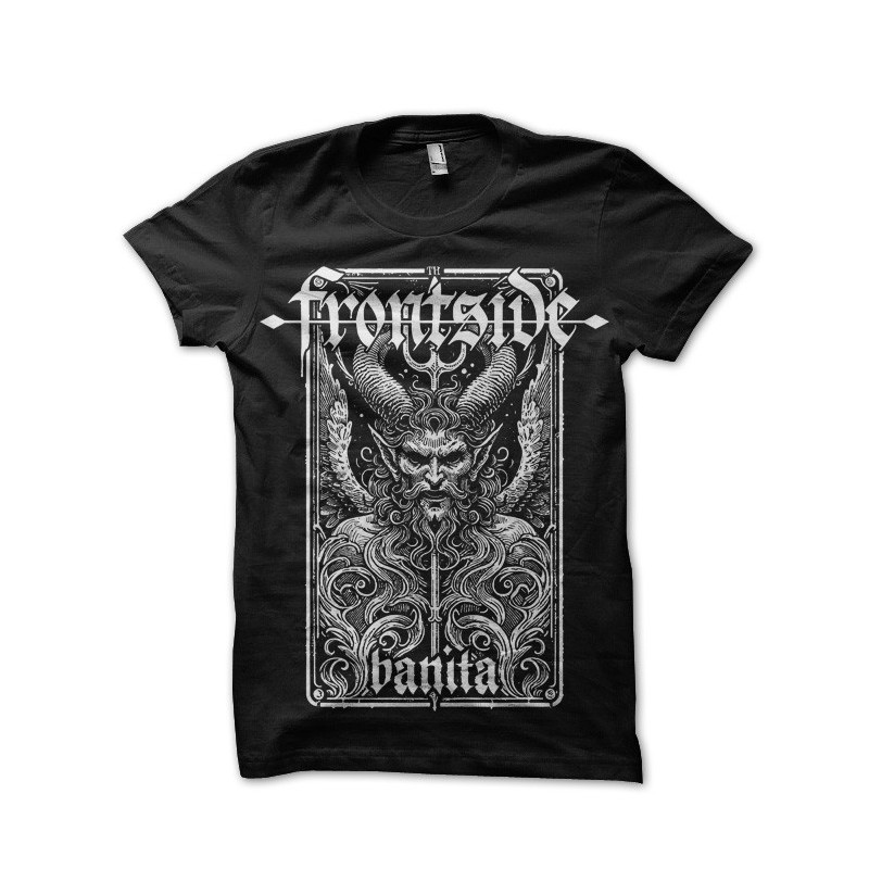 BANITA CZARNY/BIAŁY T-SHIRT