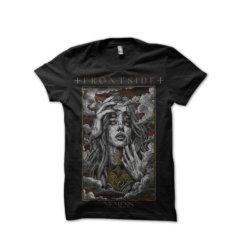 NEMESIS CZERWONY T-SHIRT