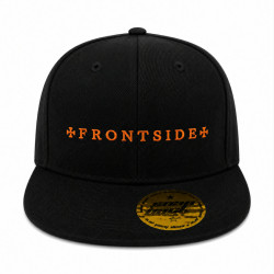 FRONTSIDE ORANGE SNAPBACK