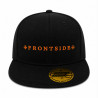 FRONTSIDE ORANGE SNAPBACK