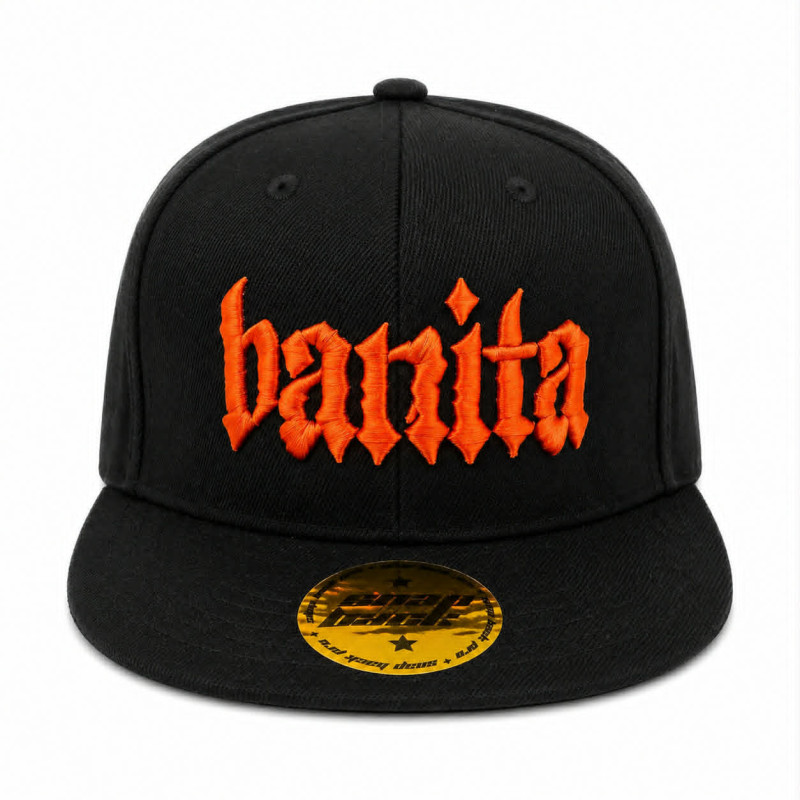 BANITA ORANGE HAFT 3D SNAPBACK